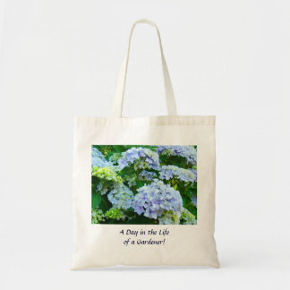 Dag i en trädgårdsmålares liv! Toteväska Hydrangeo Tygkasse