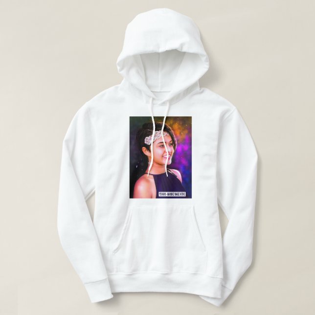 Dag i Manike Mage Hithe Yohani Popular Artist Hoodie (Design framsida)