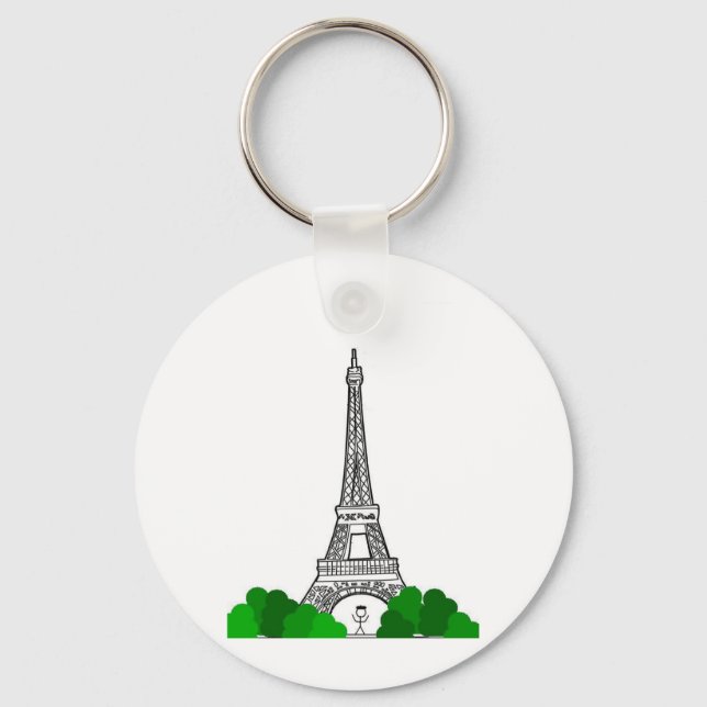 Dag i Paris Nyckelring (Framsida)