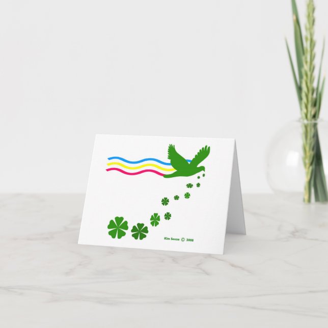 Dag-Kort för St. Patricks Inbjudan (Framsida)