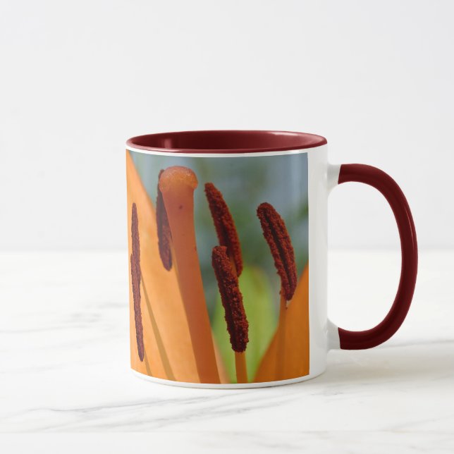 dag-lilja ringare keramikkopp mugg (Höger)