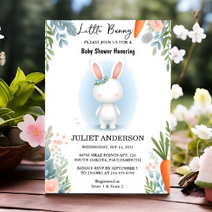 Dag Mamma som ska vara Ear Skutt Blue Rosa Bunny B Inbjudningar