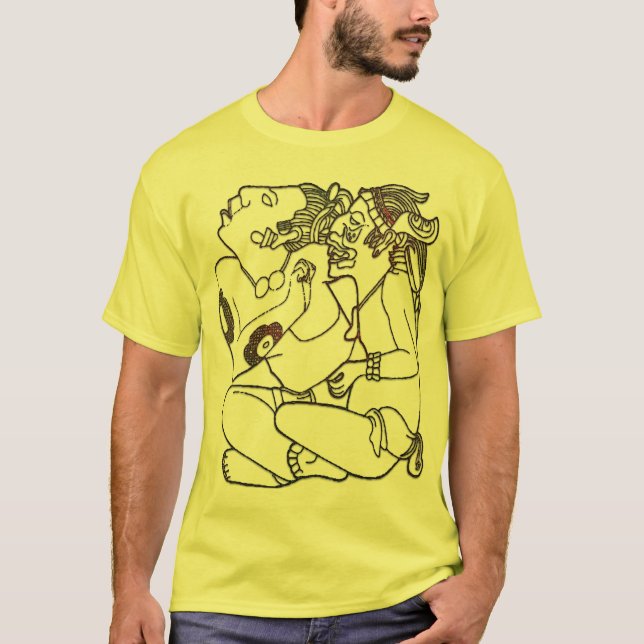 Dag MAYAN: S Gud, Zero Gud Tee (Framsida)