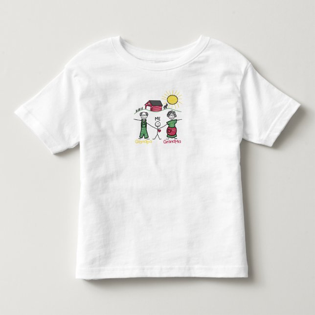 Dag med farmors - t shirt (Framsida)