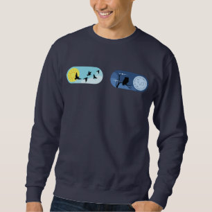 Dag-natt Harmony Manar Basic Navy Blue Sweatshirt