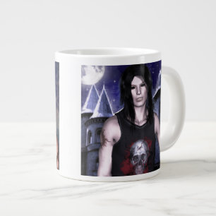 Dag och natt Fantasy Art Mugg Jumbo Mugg