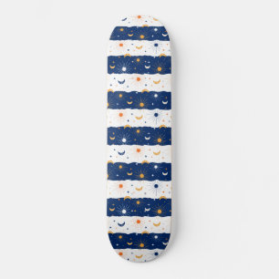 Dag och natt mini skateboard bräda 18,5 cm