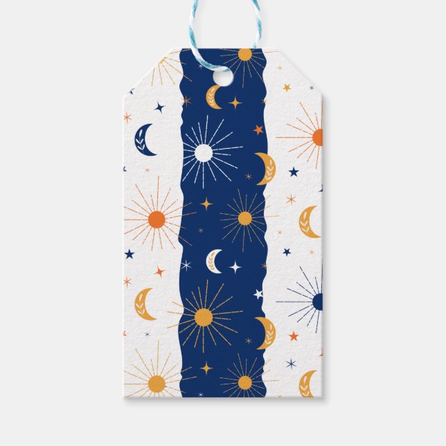 Dag och natt presentetikett (Framsidan)