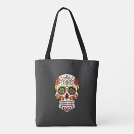 Dag om Dold Sugar Skull-påse Tygkasse