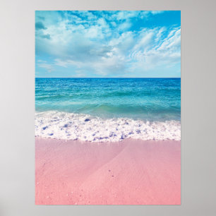 Dag på Sjölandskapet Beach Photography Poster