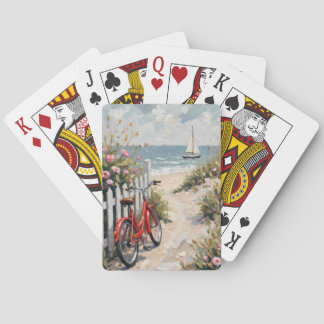 Dag på stranden casinokort