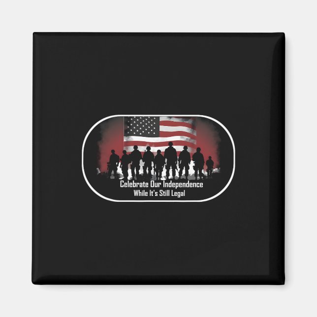 Dag Proud American Magnet (Framsidan)