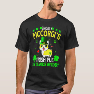 Dag Shorty Mccorgi Irish Pub T Shirt