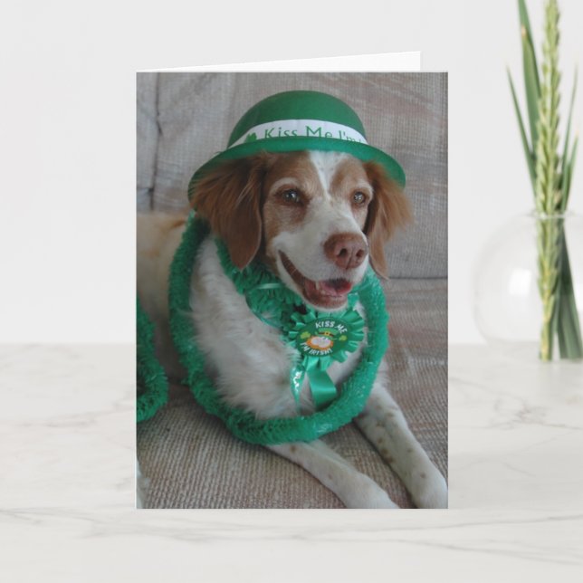 DAG skräddarsy BRITTANY för ST. PATRICKS - Kort (Framsida)
