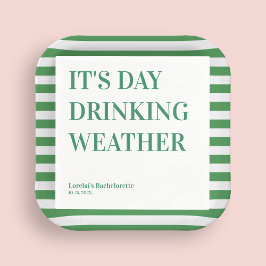Dag som dricker väder Funny Bachelorette Pappersservett