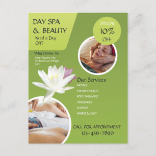 Dag - SPA-verksamhet Vykort
