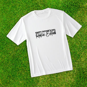 Dag svart grunge brev ironic t shirt