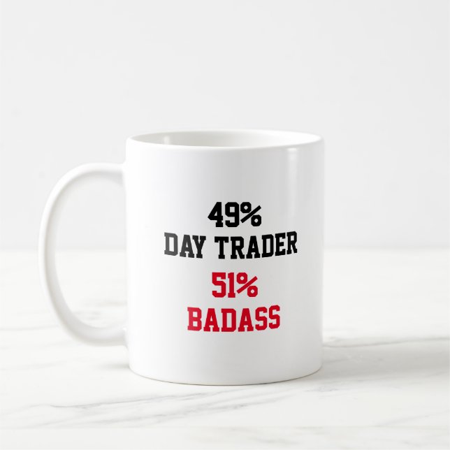 Dag Trader Badass Kaffemugg (Vänster)