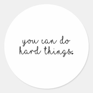 Dag Tröja för lärare kan du göra hårt Sak Kvinnor  Runt Klistermärke