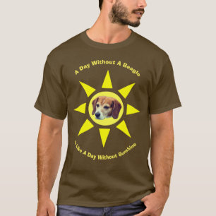 Dag utan beagle Hund älskare T Shirt