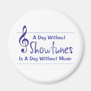 Dag utan den Showtunes magneten Magnet