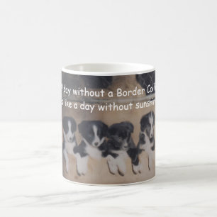 Dag utan Gräns Collie Cute Kaffemugg