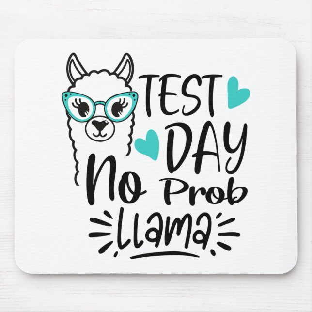 Dag utan Prob-llama Llama Teacher Testdag 2 Musmatta (Framsidan)