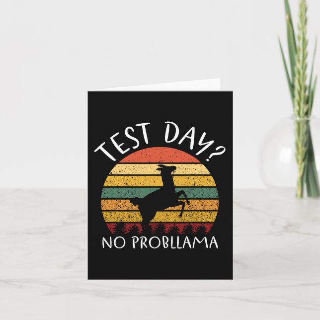 Dag utan provlamas statsprovare Student Boy Kort (Framsida)