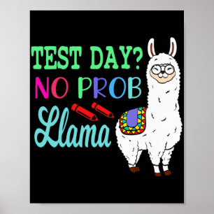 Dag utan testdag för prob-lama, provdag L Poster
