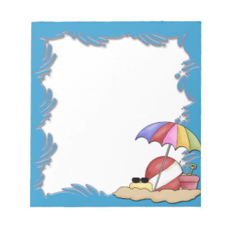 Dag vid Anteckningsblocket Beach Anteckningsblock