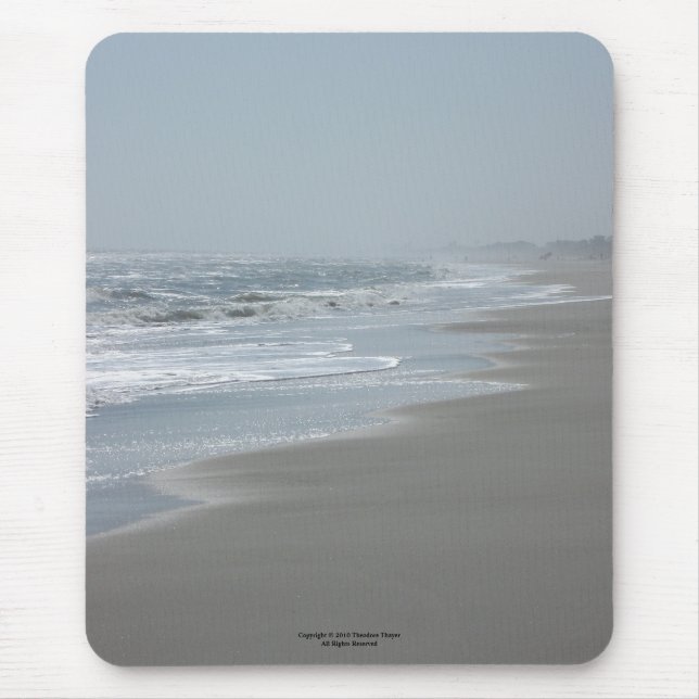 "Dag vid Beach"-munstycket Musmatta (Framsidan)