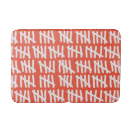 Dagantal, design på valfri Färg Badrumsmatta