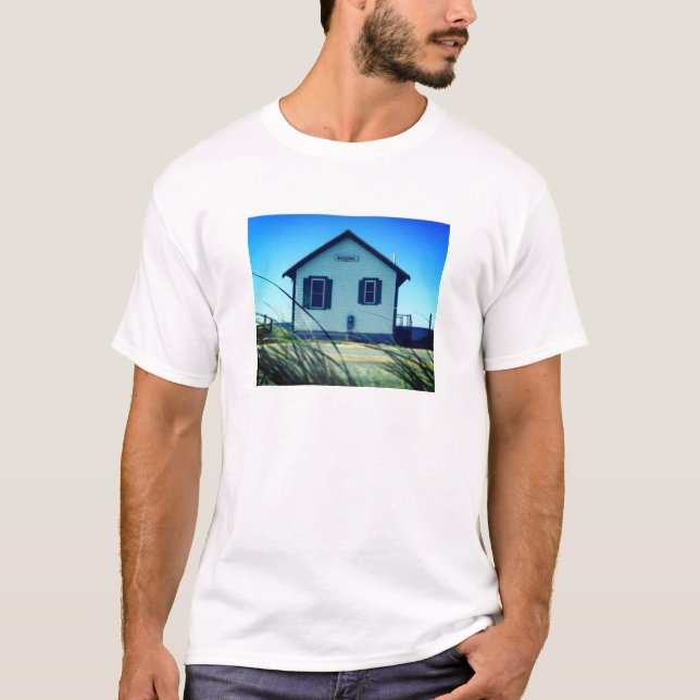 Dagar Bearbetar T-Shirt med foto och Logotyp (Framsida)
