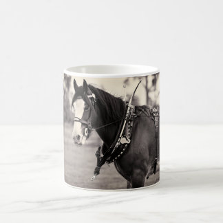 Dagar Borta av - Clydesdale Horse Kaffemugg