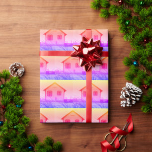 Dagar Cottages Wrapping Papper "Ticky Tacky" Presentpapper