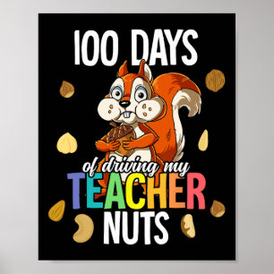 Dagar då jag kör min lärare Nöt Poster