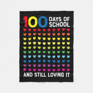 Dagar då skolan fortfarande lyfter: 100 dagar fleecefilt