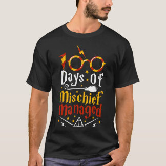 Dagar för felhantering 100 dagar för skolbarn t shirt