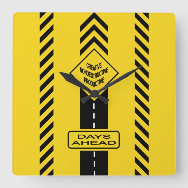 Dagar före fyrkantig klocka (Framsida)