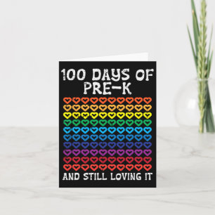 Dagar före-k Loving: 100-dagarsdagen för Ki-skolan Kort
