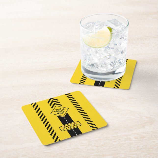 Dagar före underlägg papper kvadrat (Insitu)