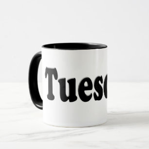 Dagar i veckan - tisdag mugg