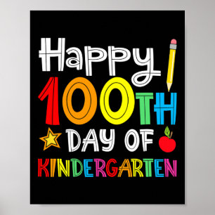 Dagar Kindergarten - 100-årsdagen för skola G i Ly Poster