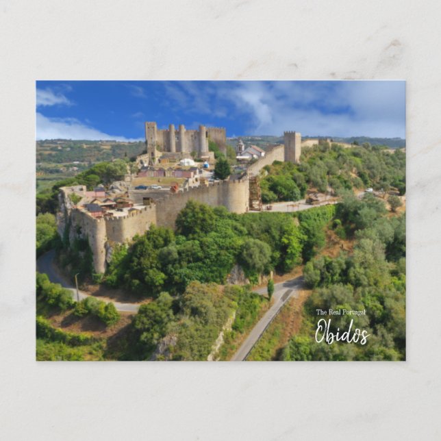 Dagar Knight-Obidos Portugal Vykort (Framsida)