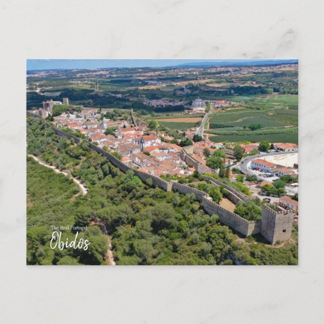 Dagar - Obidos Portugal vykort (Framsida)