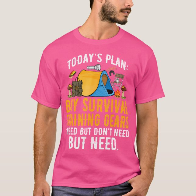 Dagar plan köper in fortbildningsredskap som jag b t shirt (Framsida)