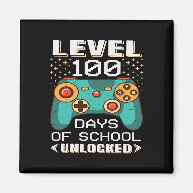 Dagar Skolvideospelare 100 dagars lärare i Student Magnet (Framsidan)