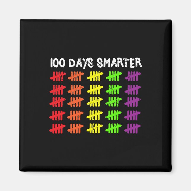 Dagar som är smartare för att räkna hash-märken da magnet (Framsidan)