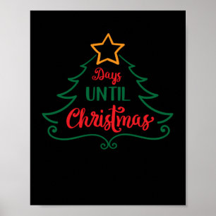 Dagar till jul poster