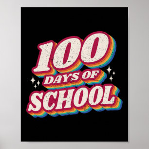 Dagar Y'all Teacher eller Student 100-årsdagen av Poster